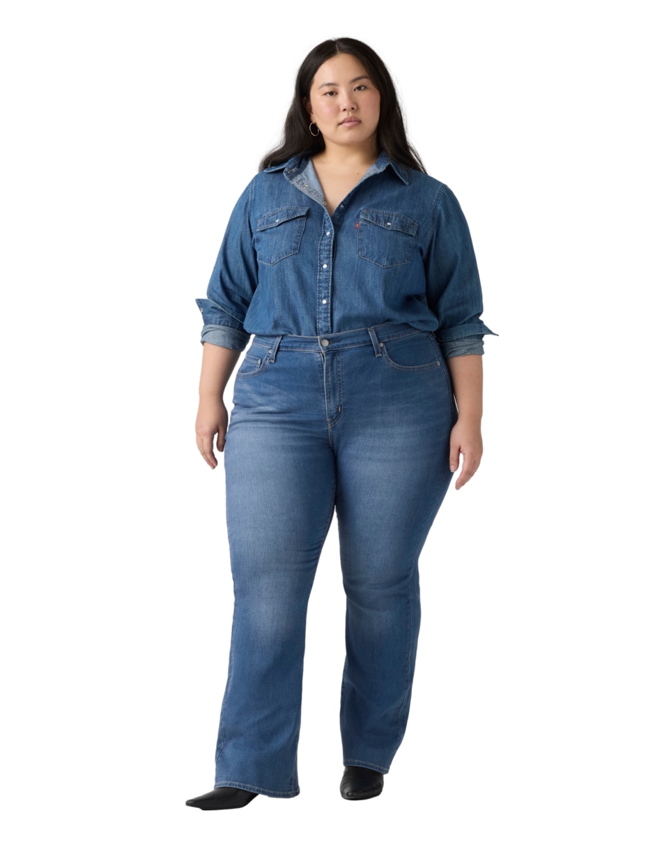 Jeans bota 725 para mujer