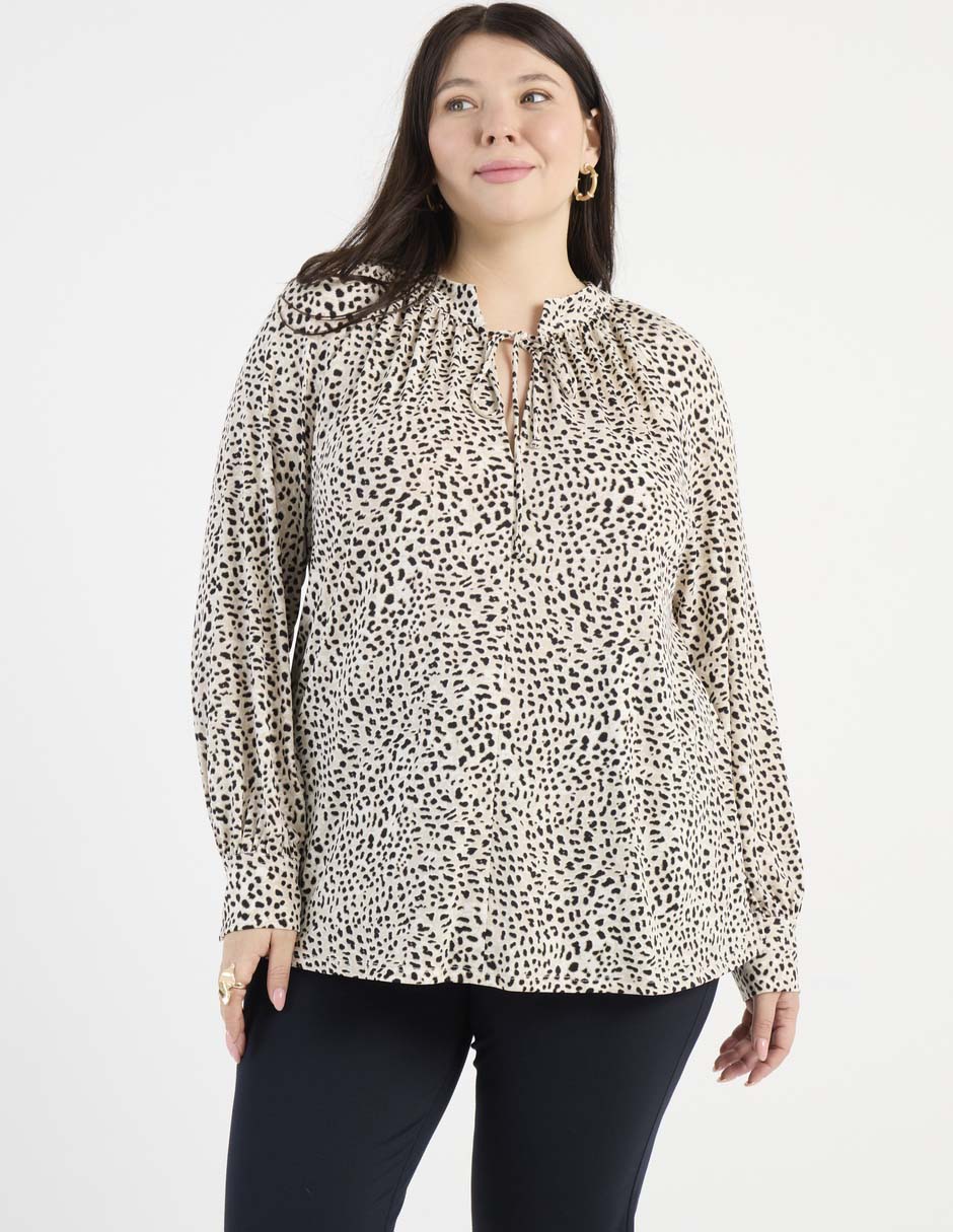 Blusa manga larga para mujer 1