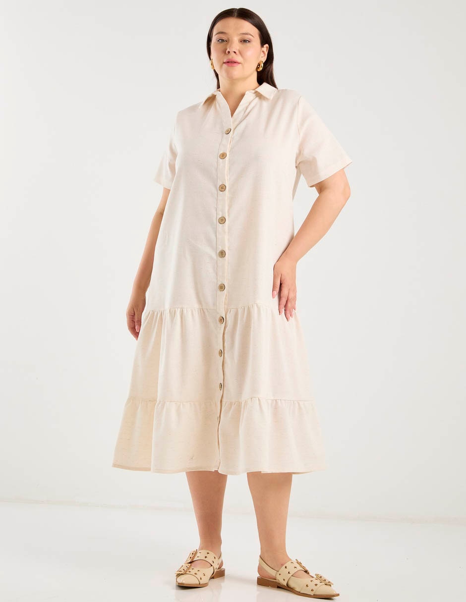 Vestido 3/4 casual para mujer 7