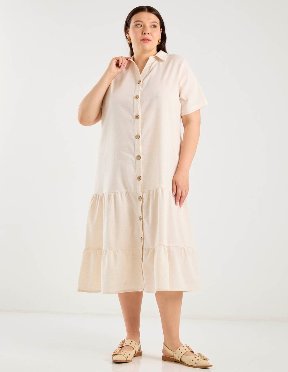 Vestido 3/4 casual para mujer 8