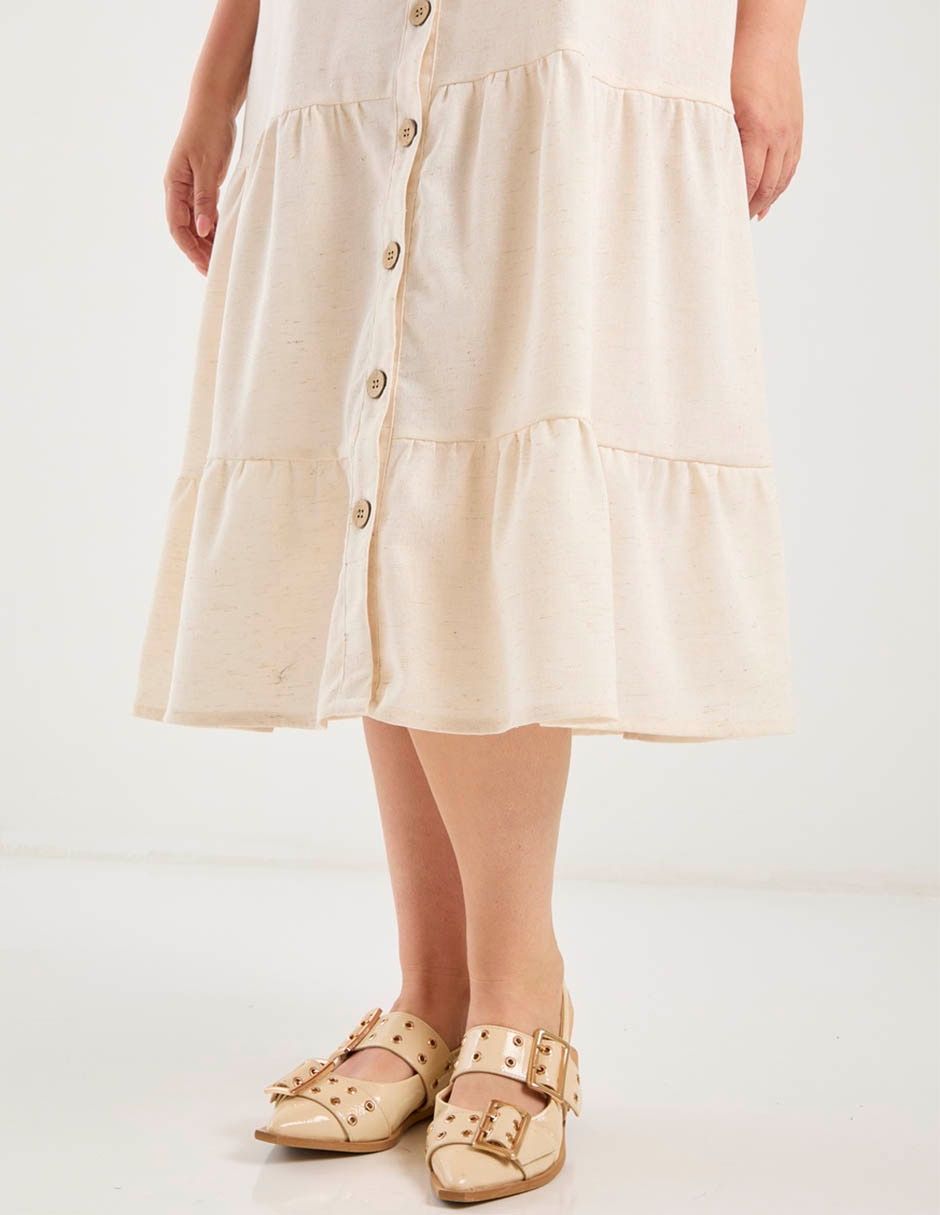 Vestido 3/4 casual para mujer 10