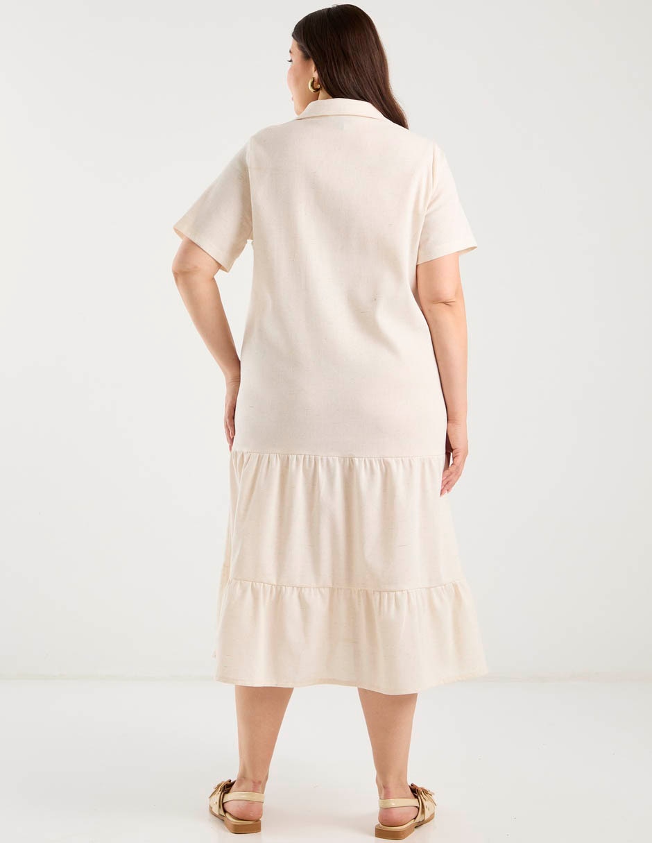 Vestido 3/4 casual para mujer 11