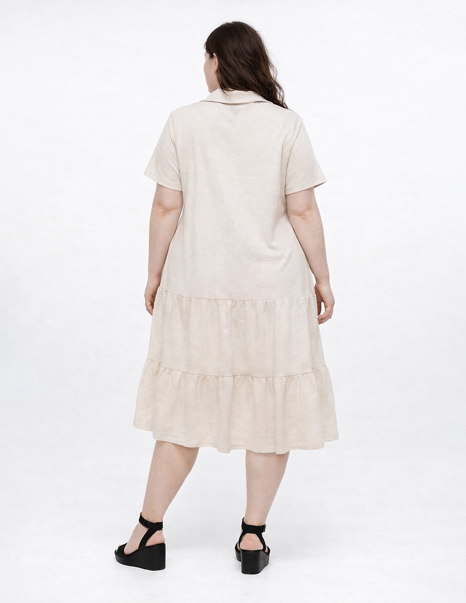 Vestido 3/4 casual para mujer 13