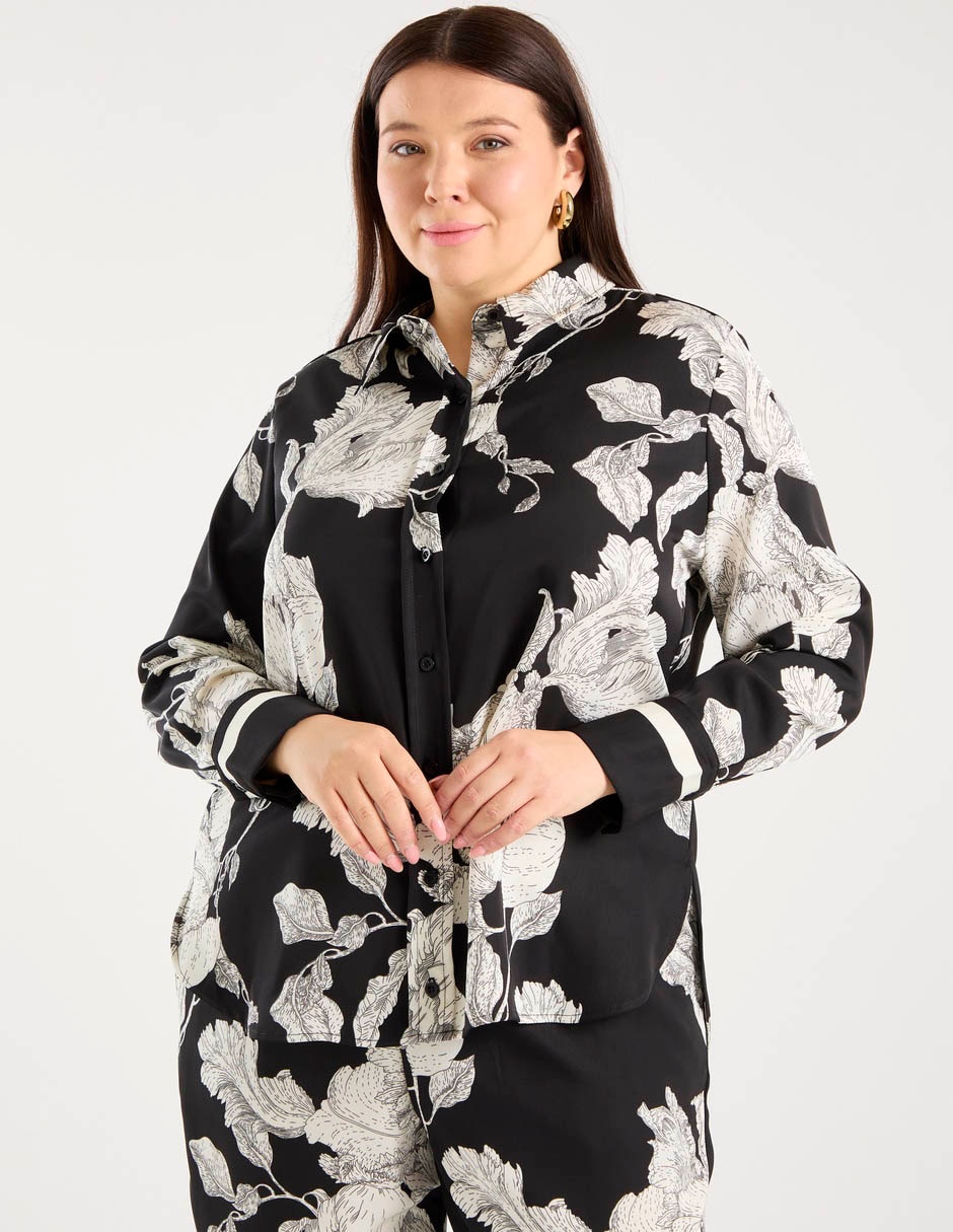 Blusa manga larga para mujer 7