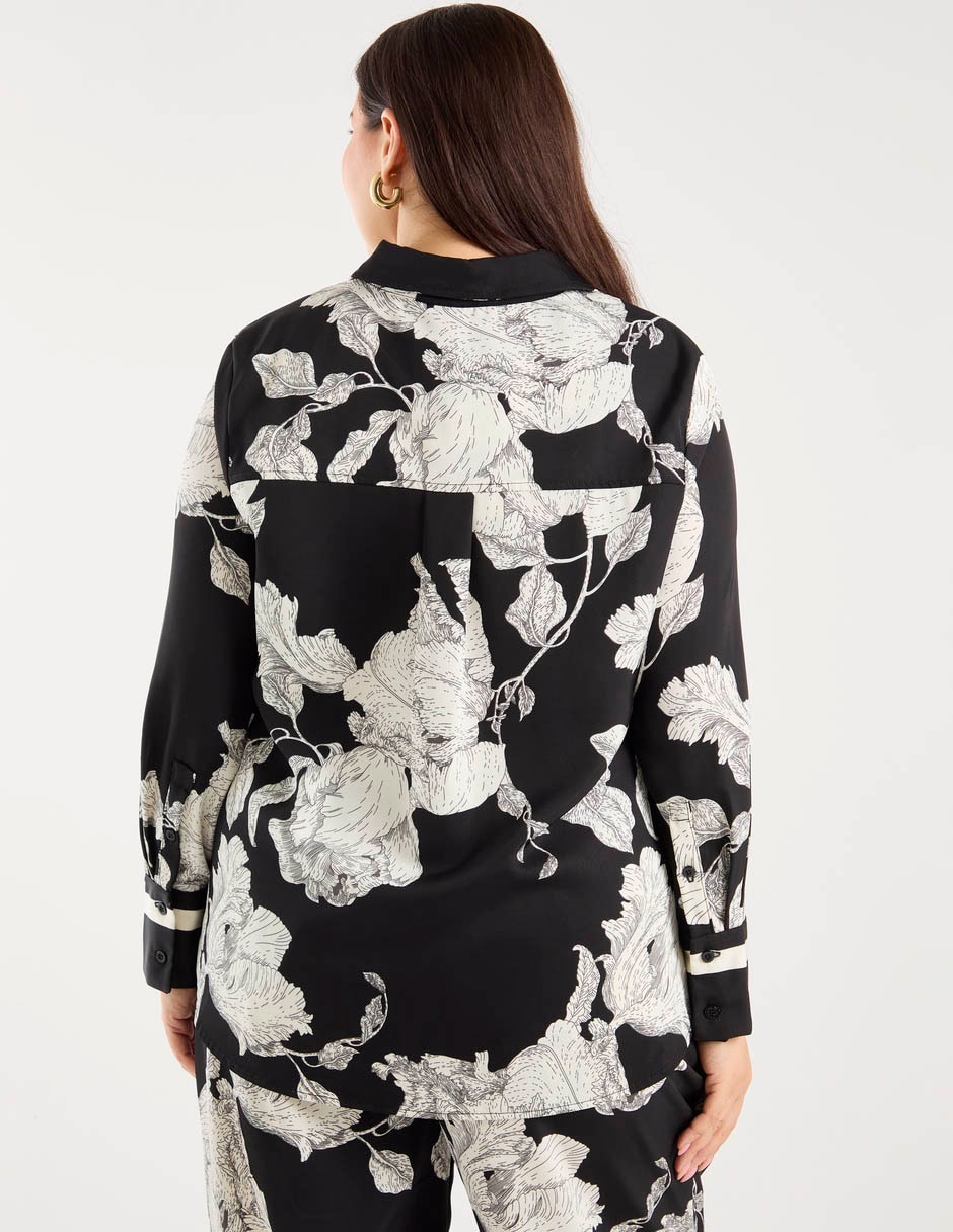 Blusa manga larga para mujer 11