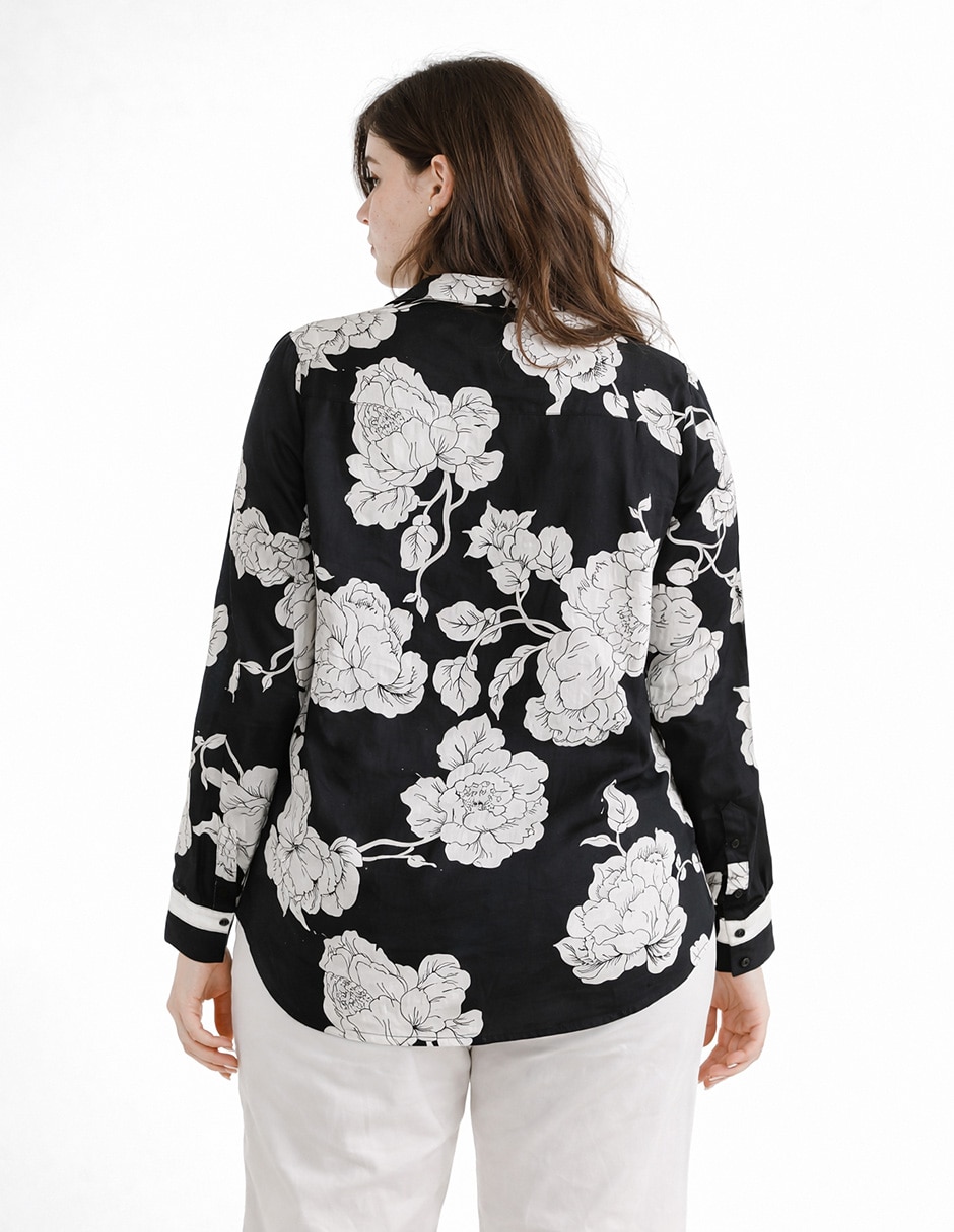 Blusa manga larga para mujer 12