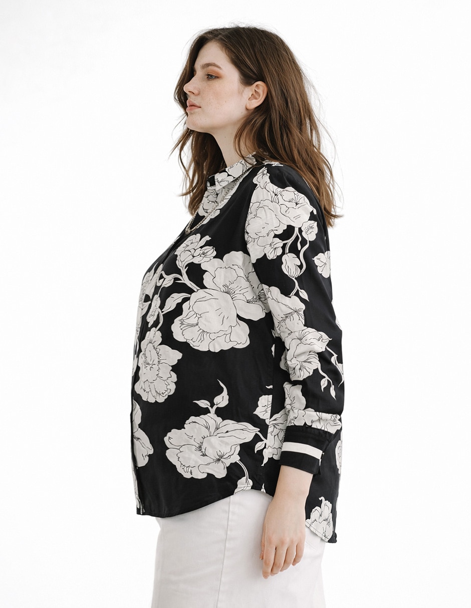 Blusa manga larga para mujer 13