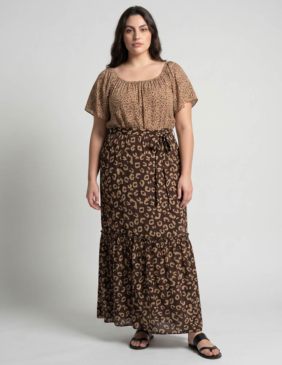 Vestido largo casual para mujer 3