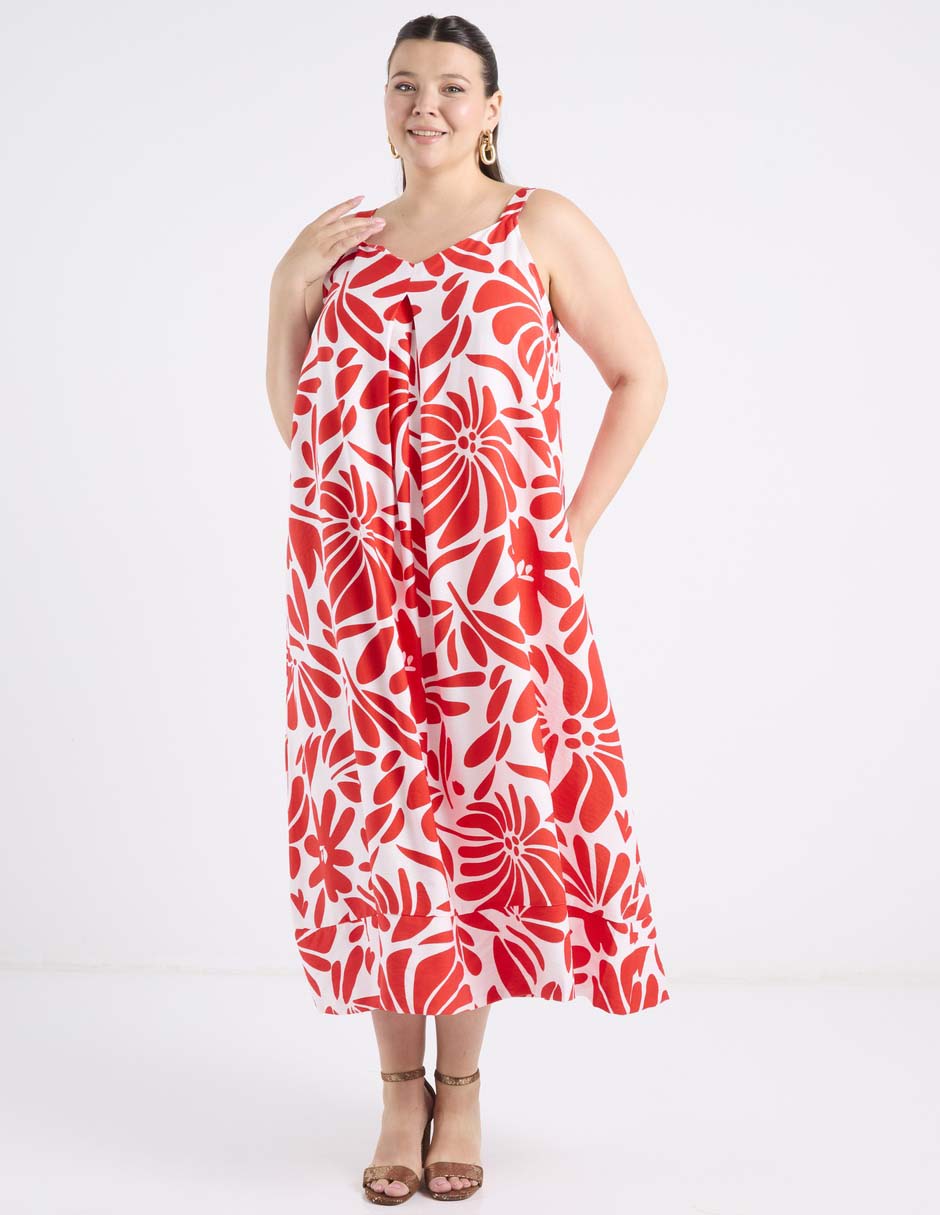 Vestido crop casual para mujer