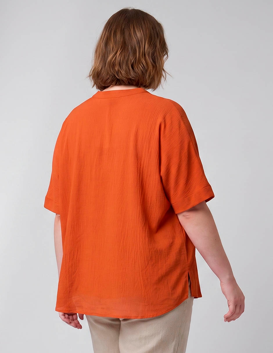 Blusa manga al codo para mujer 2