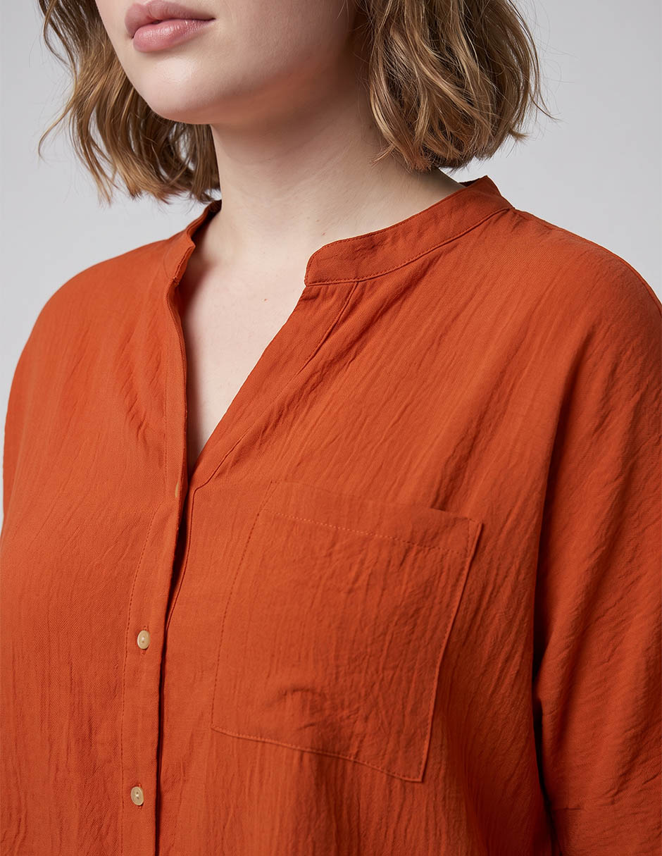 Blusa manga al codo para mujer 3