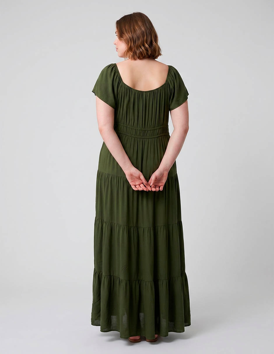 Vestido largo casual para mujer 2
