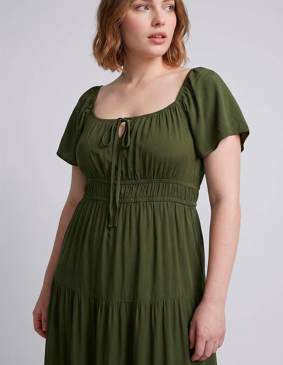 Vestido largo casual para mujer 3