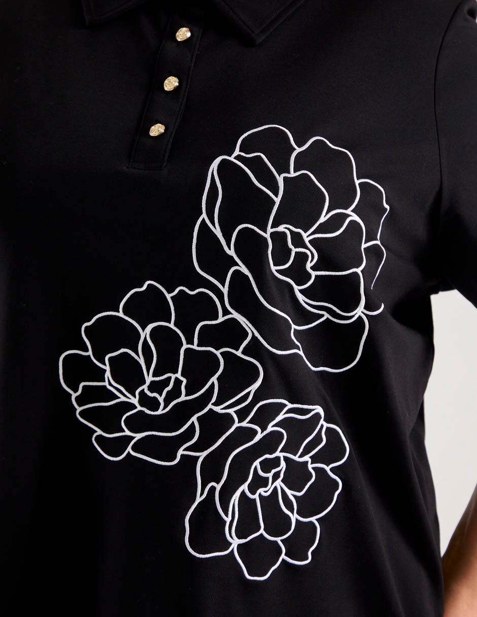 Blusa manga corta para mujer 2
