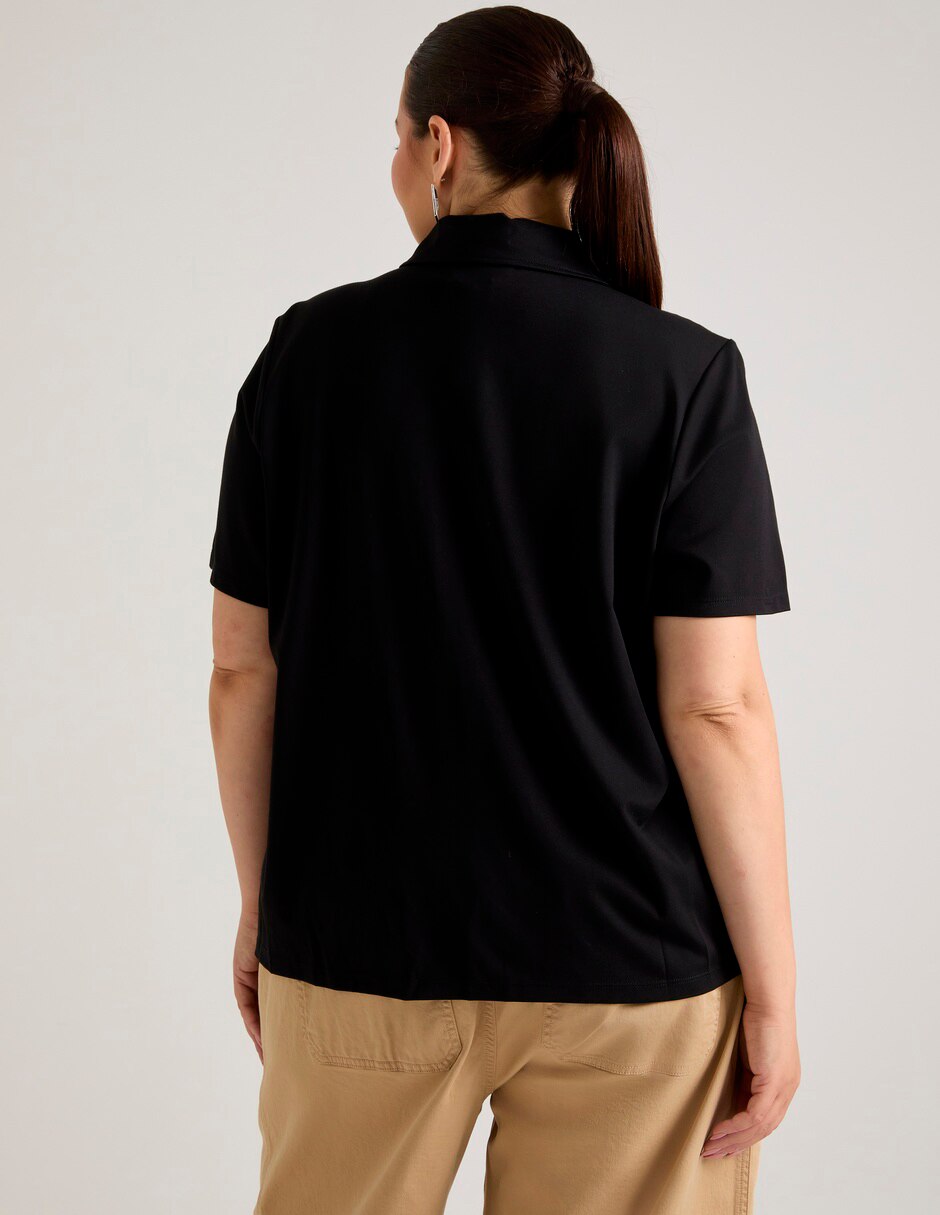 Blusa manga corta para mujer 6