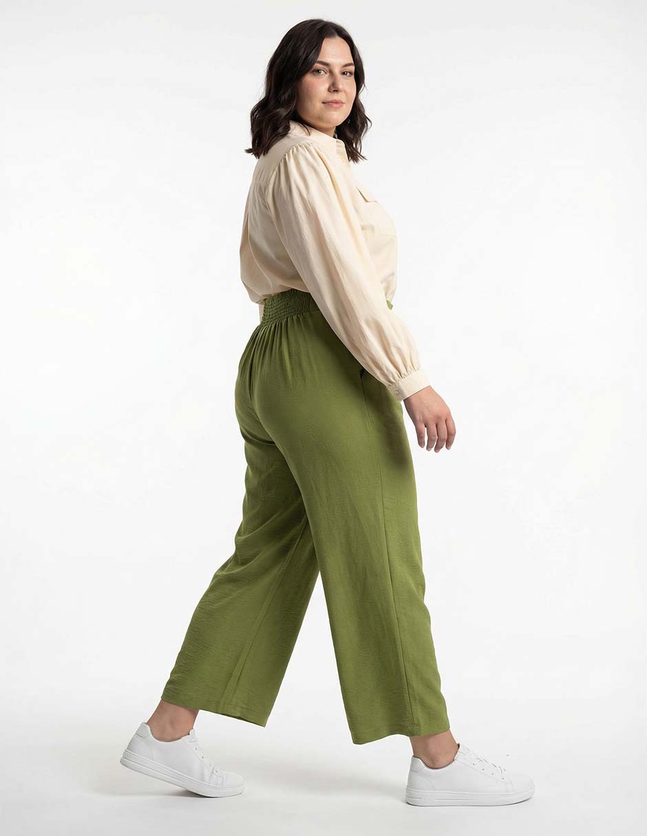Pantalón coulotte Map para mujer