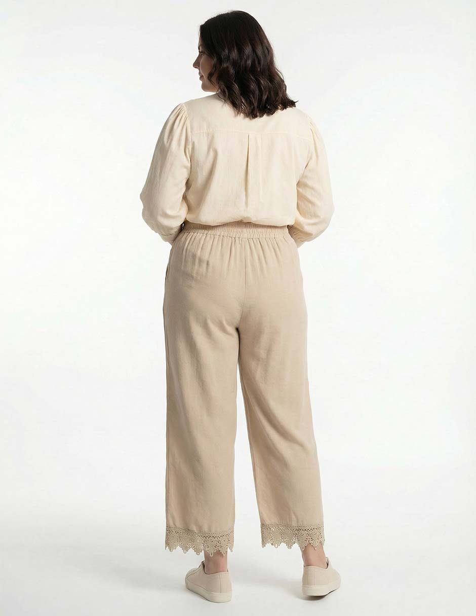 Pantalón amplio para mujer 6