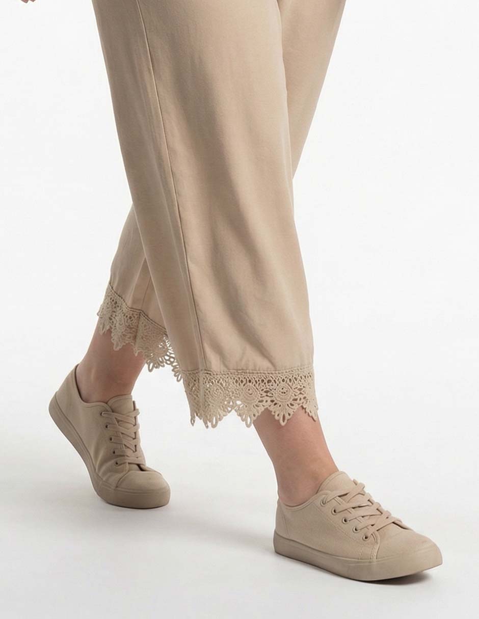 Pantalón amplio para mujer 4