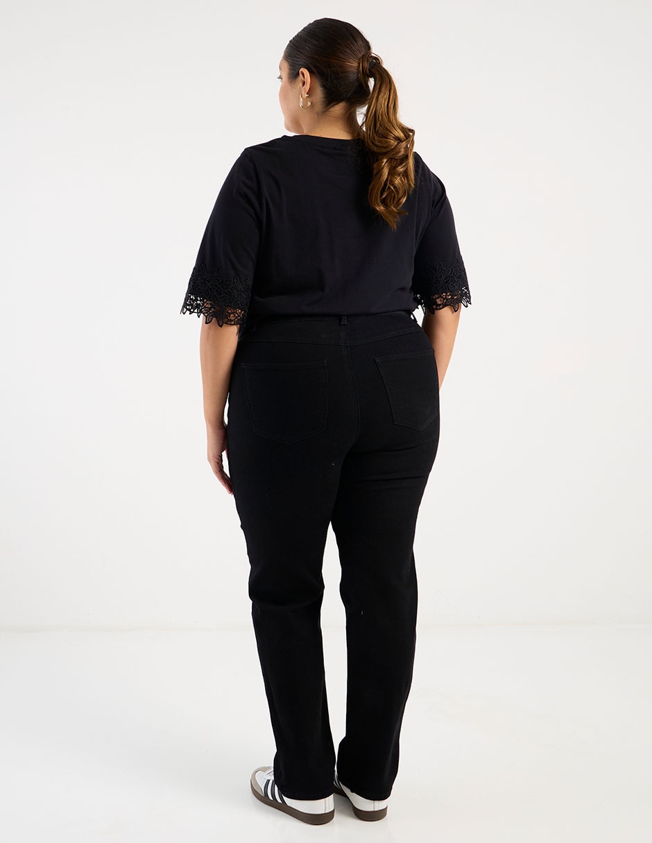 Jeans staight cadera Only Carmakoma para mujer