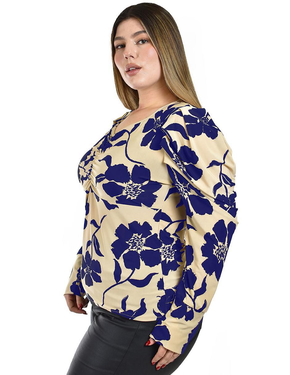 Blusa manga larga para mujer 5