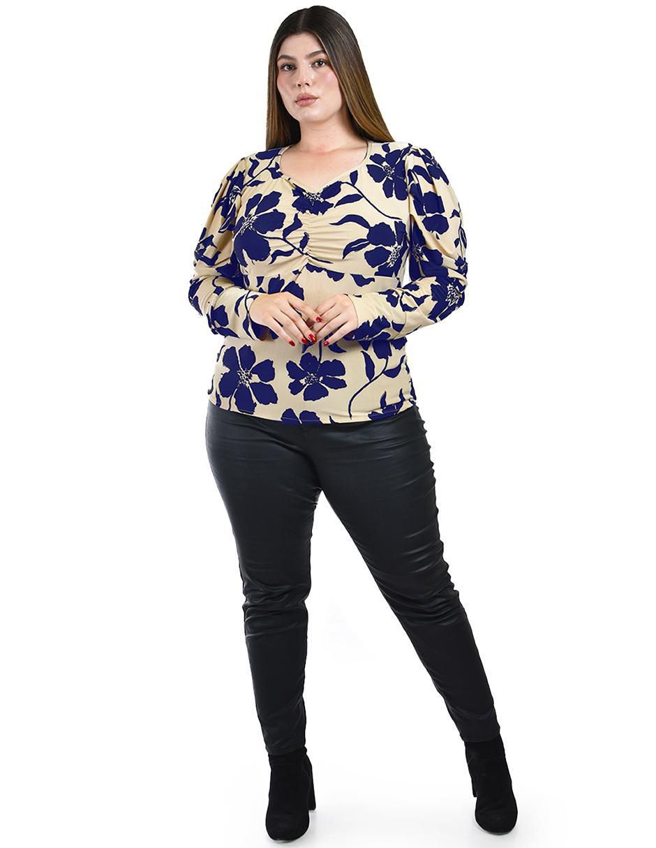 Blusa manga larga para mujer 3