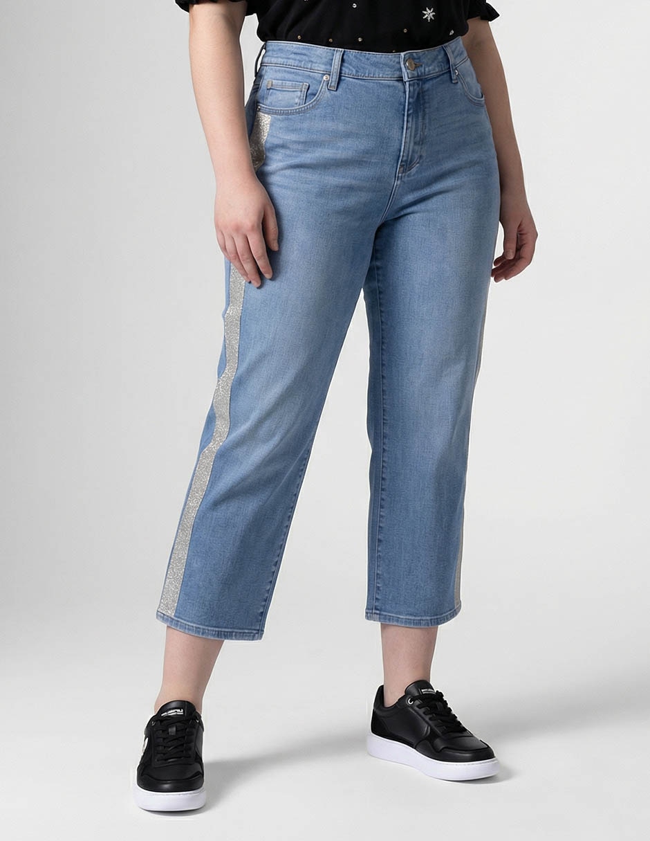 Jeans relajado para mujer 1