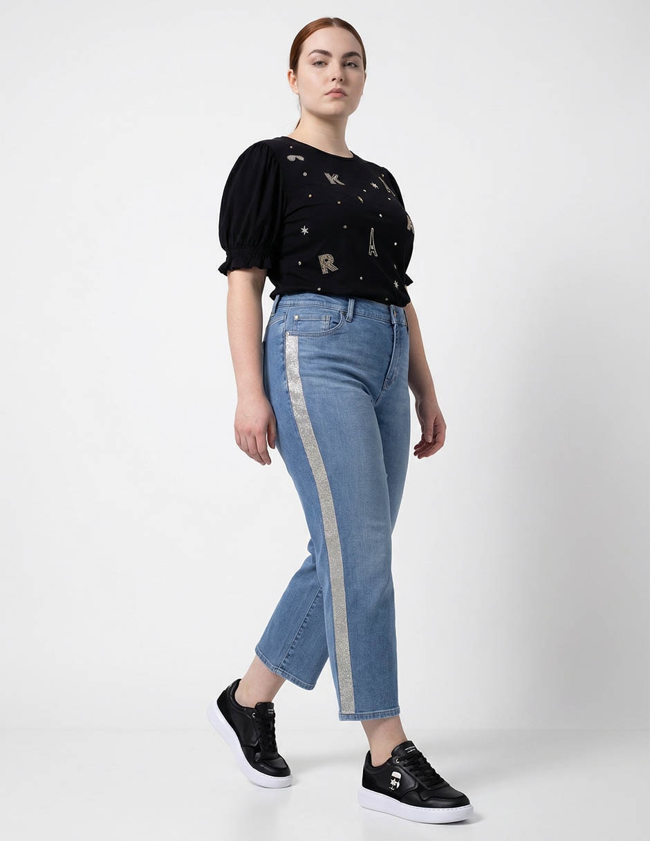 Jeans relajado para mujer 8