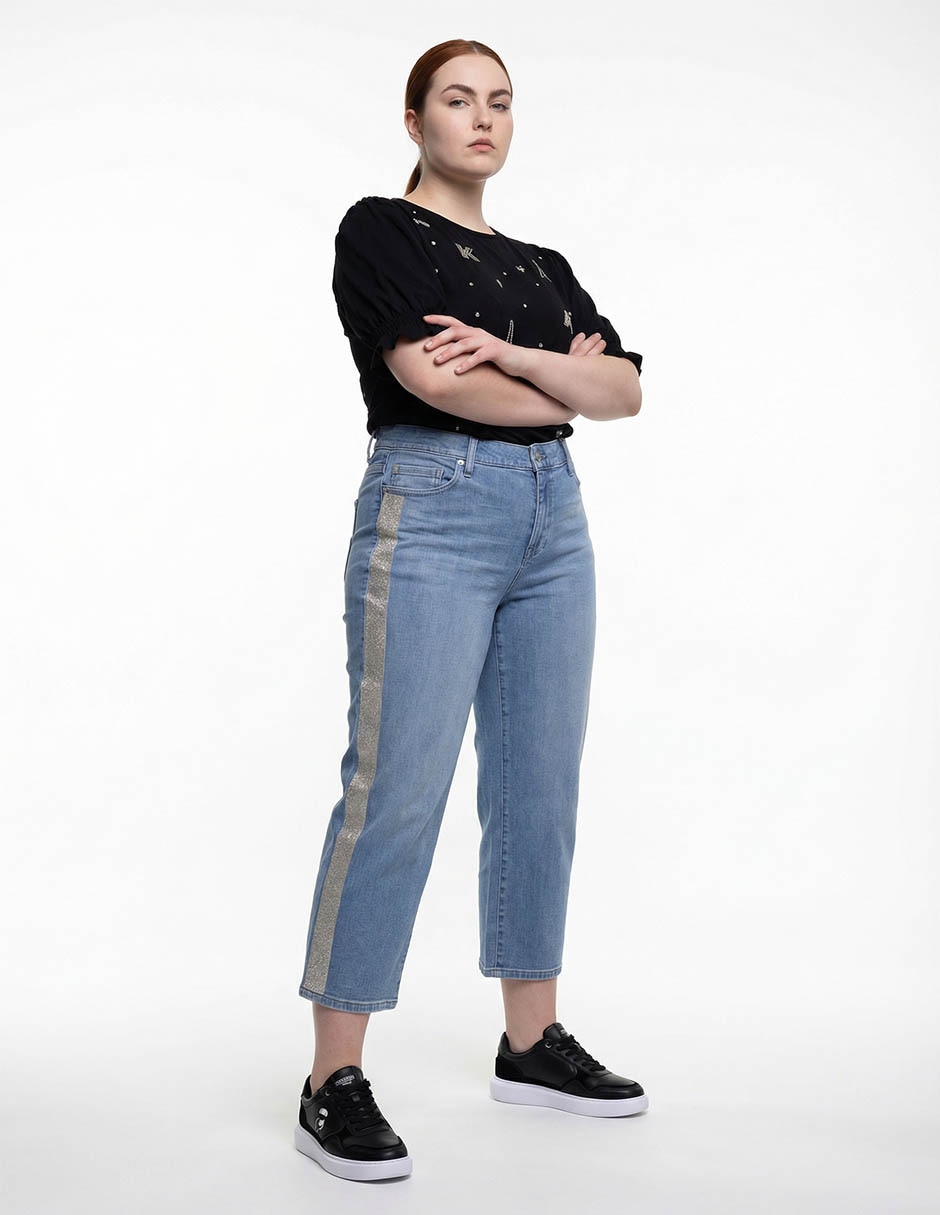 Jeans relajado para mujer 9