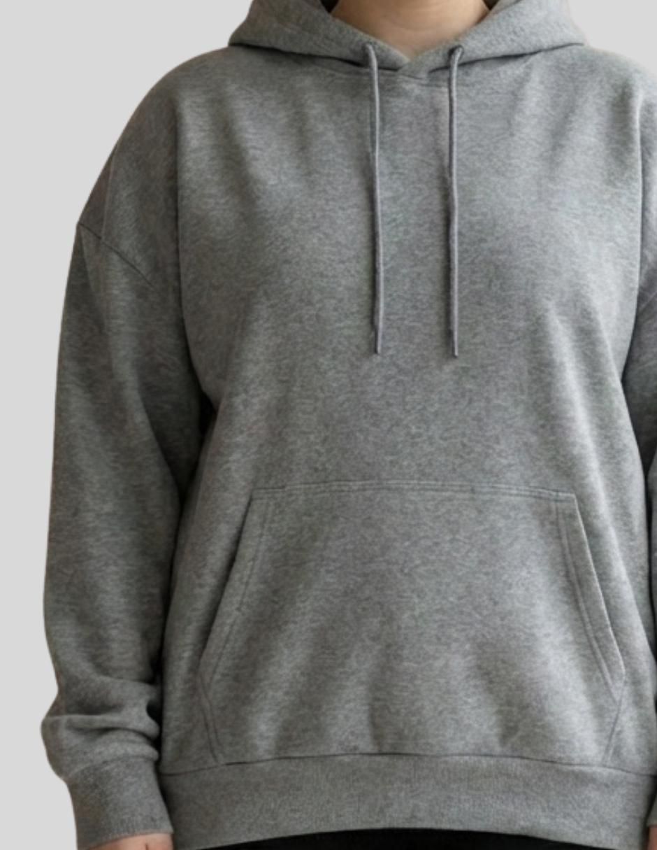 Sudadera con capucha y bolsa para mujer 9