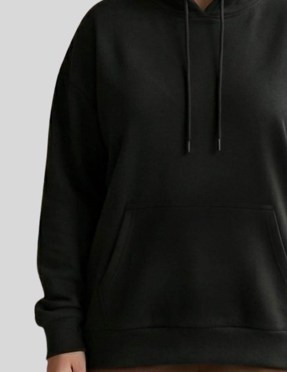 Sudadera con capucha y bolsa Malabis para mujer