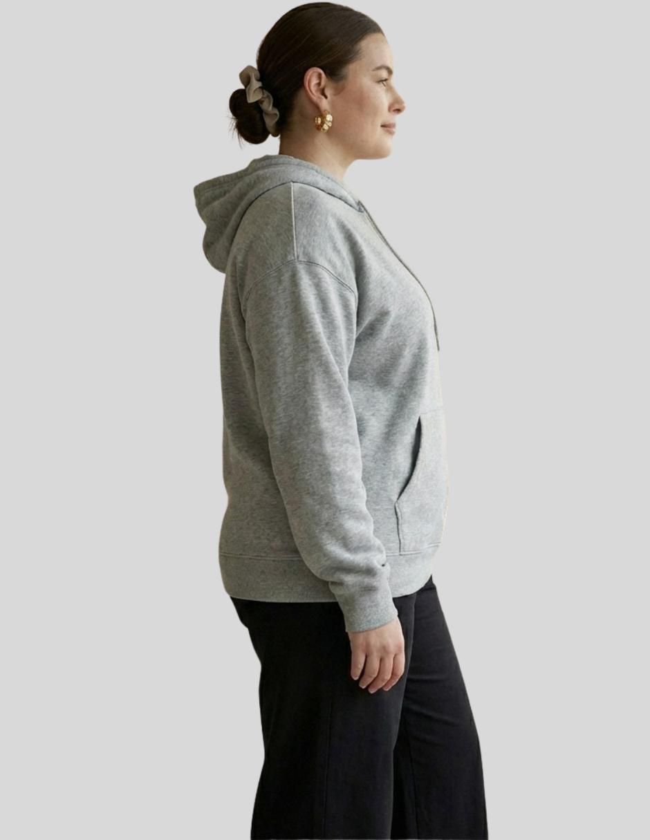 Sudadera con capucha y bolsa para mujer 6