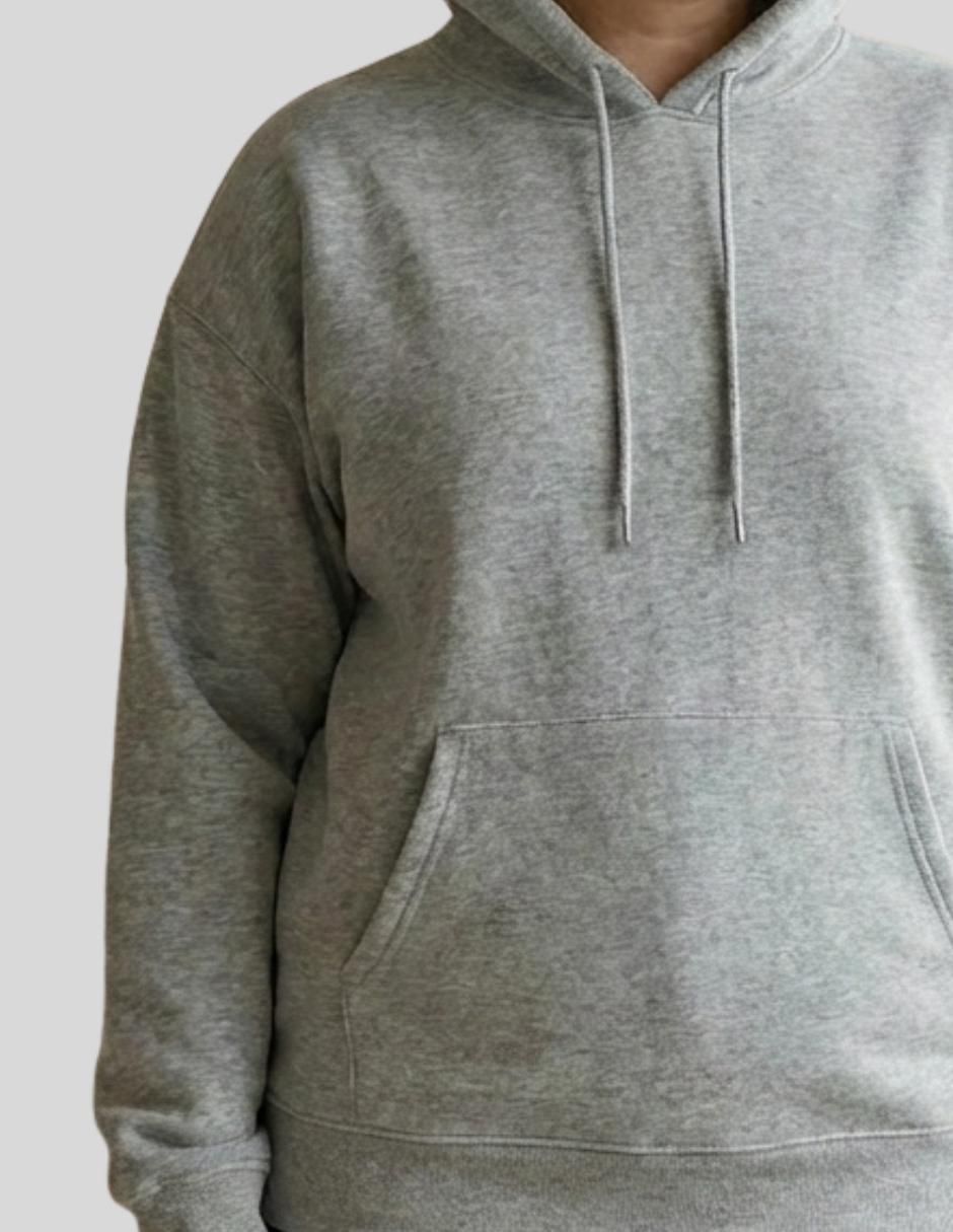 Sudadera con capucha y bolsa para mujer 8