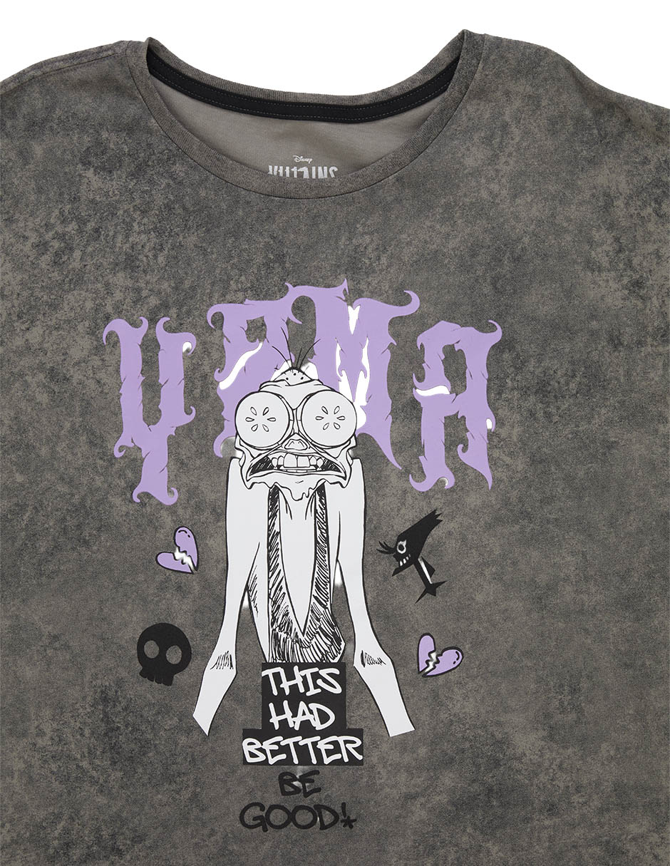 Playera manga corta Yzma cuello redondo para mujer