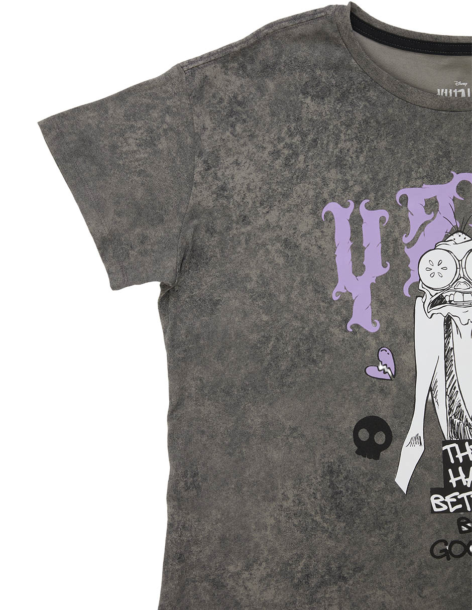 Playera manga corta Yzma cuello redondo para mujer
