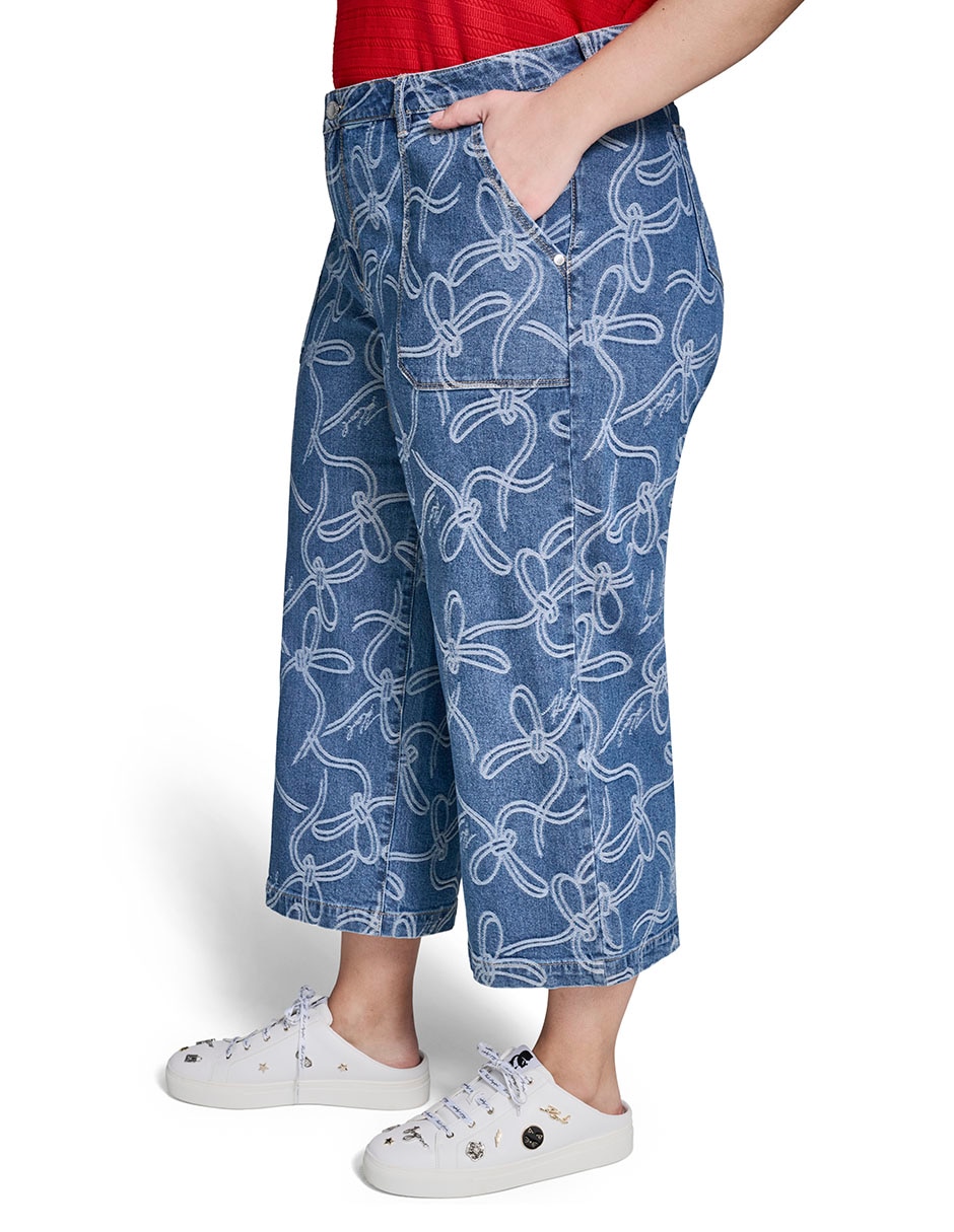 Jeans amplio para mujer
