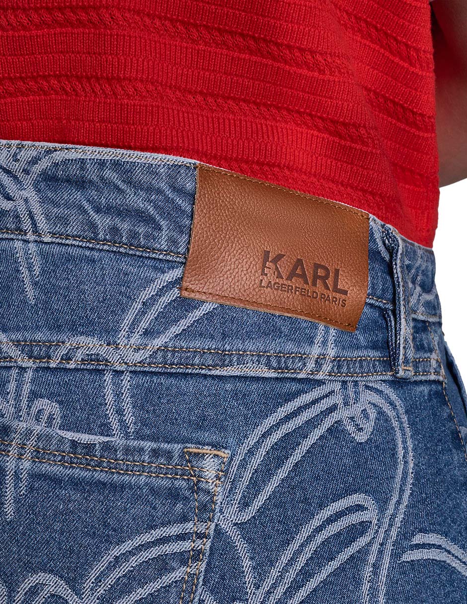 Jeans amplio para mujer