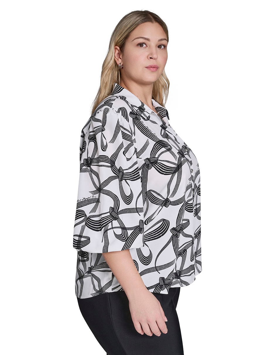 Camisa manga larga para mujer 2