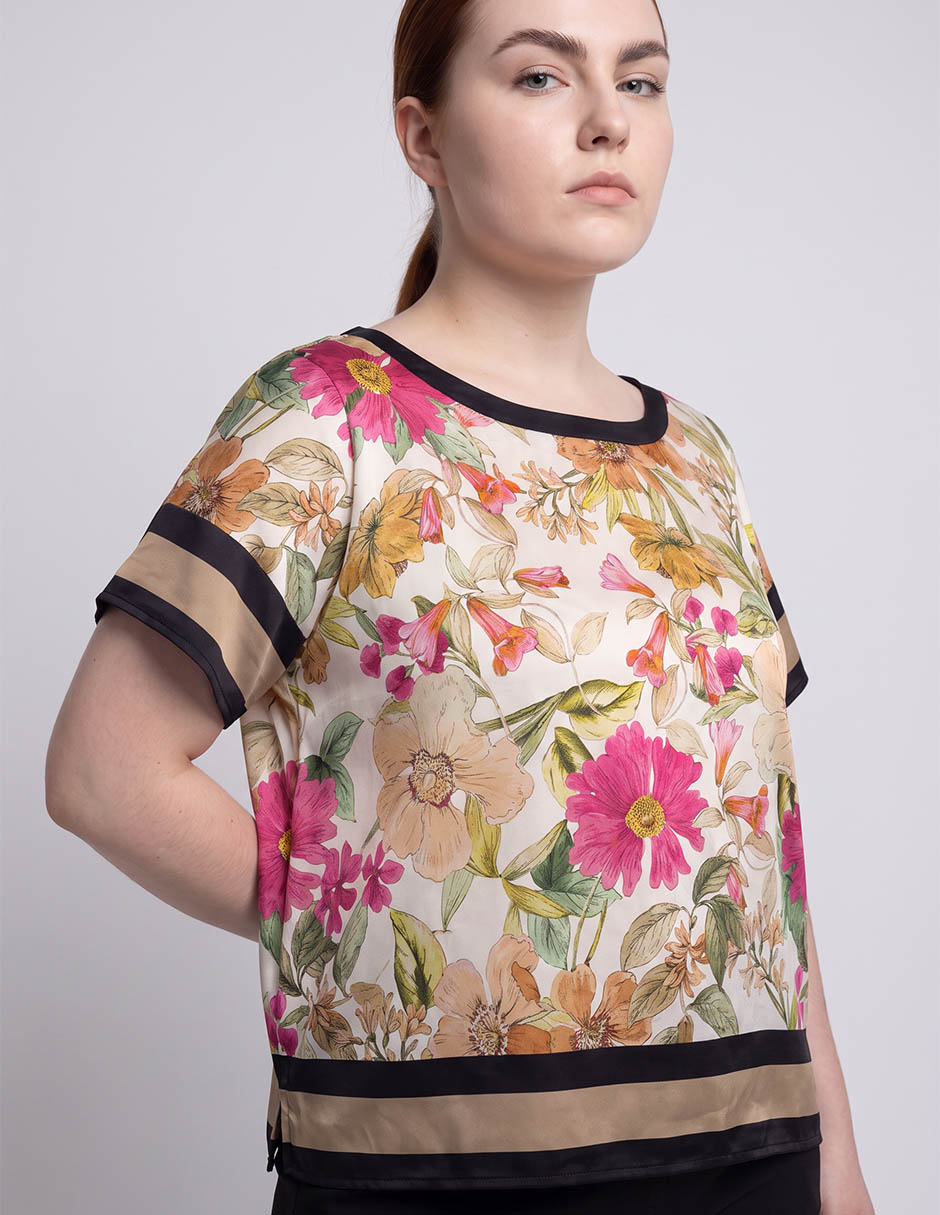 Blusa manga corta para mujer 2
