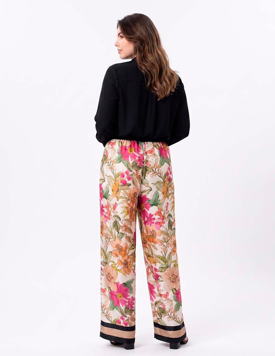 Pantalón wide leg para mujer 4