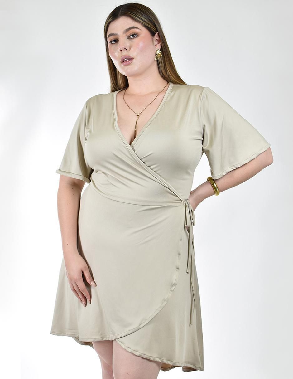 Vestido 3/4 casual para mujer