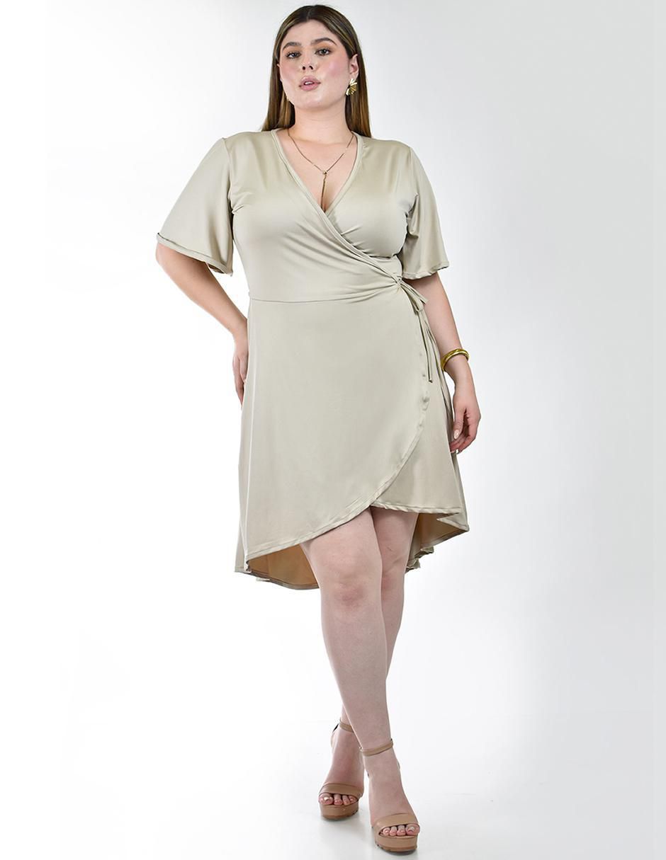 Vestido 3/4 casual para mujer