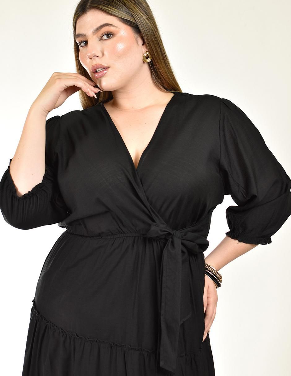Vestido largo casual para mujer