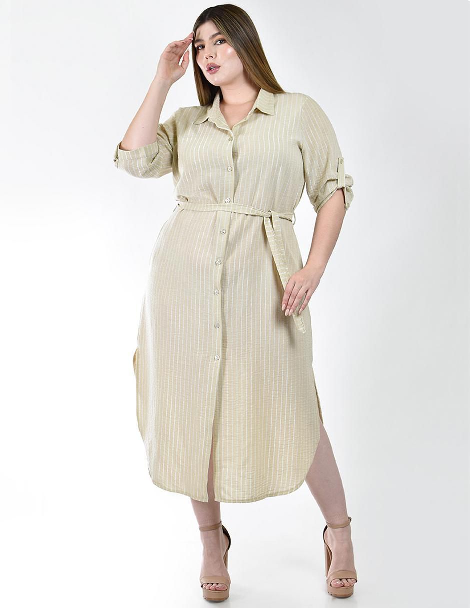 Vestido midi casual para mujer Vestido midi casual para mujer