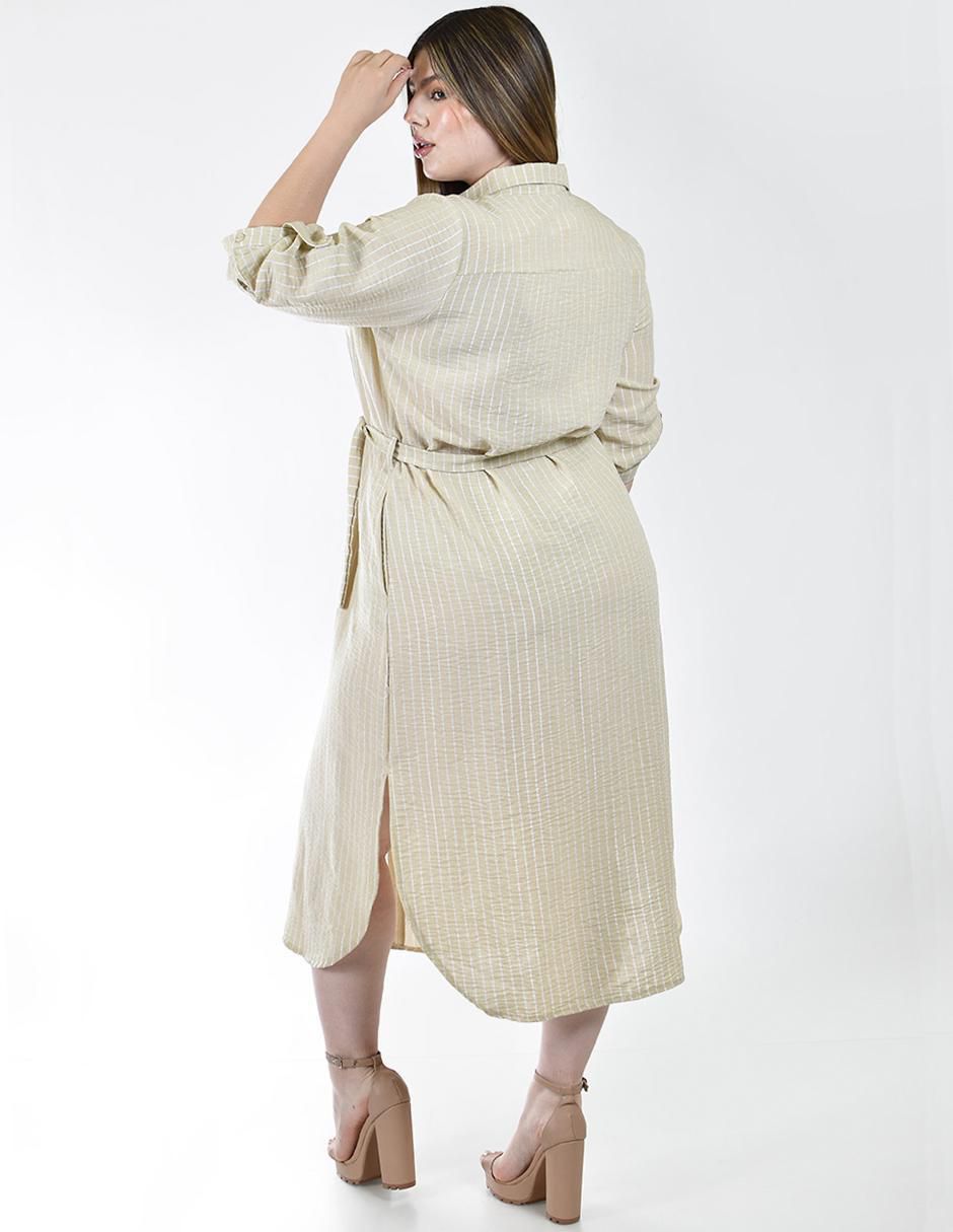 Vestido midi casual para mujer
