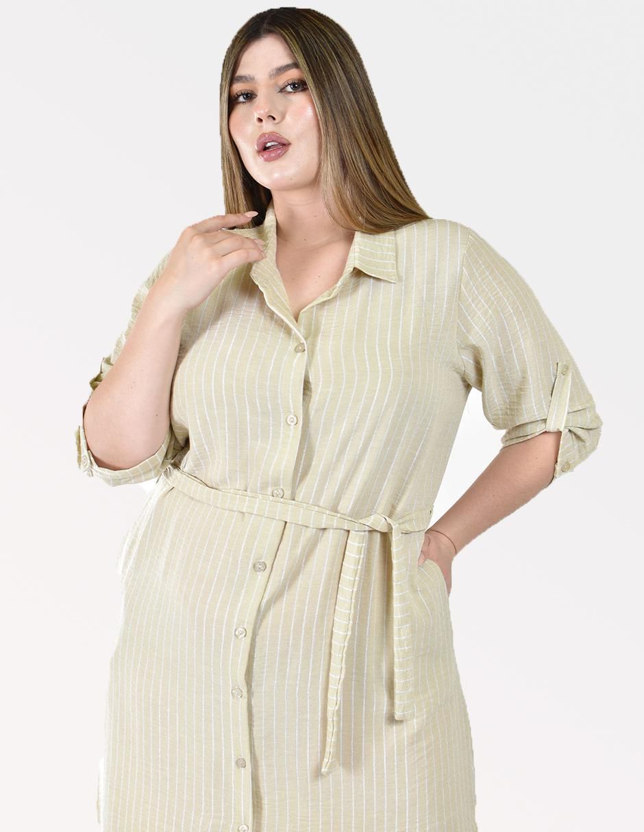 Vestido midi casual para mujer