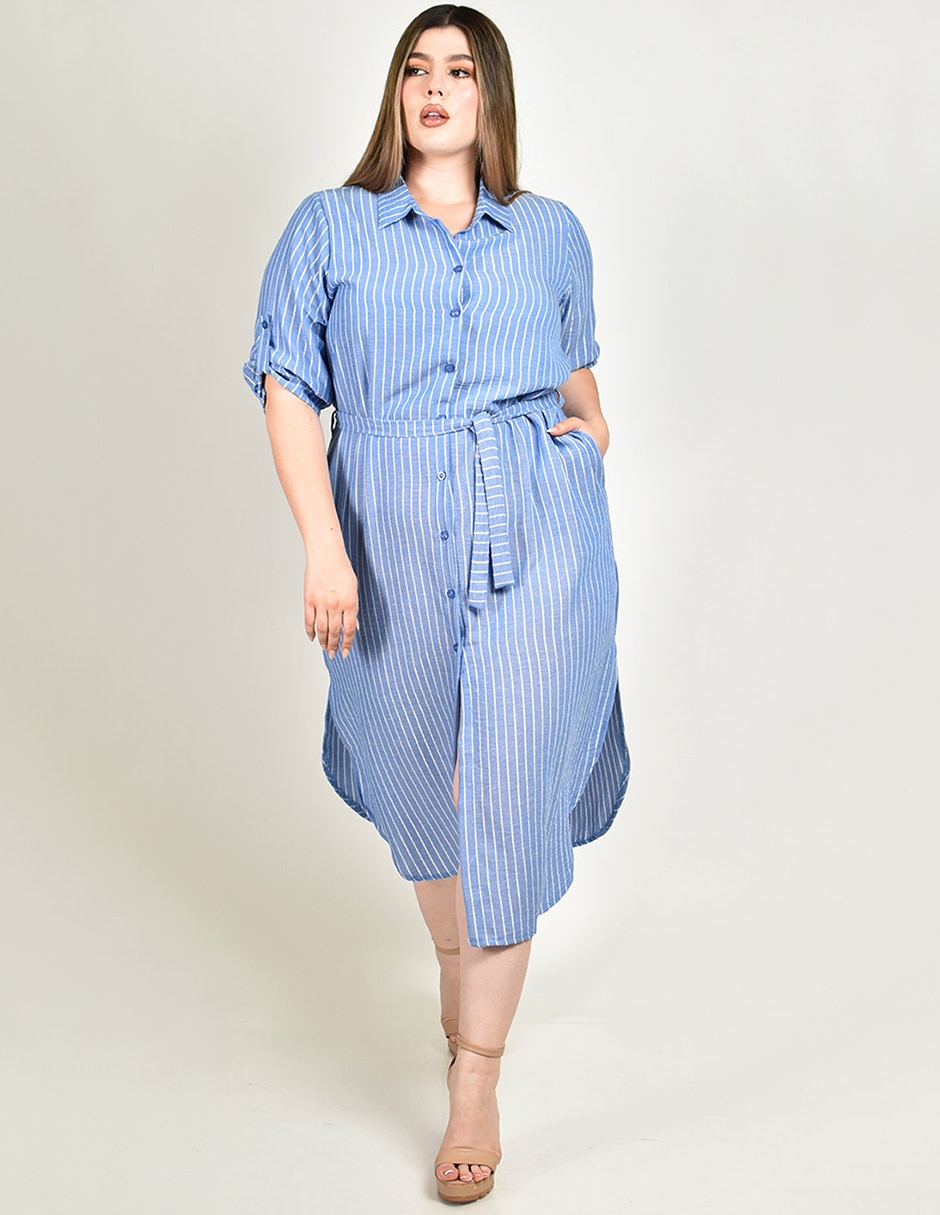 Vestido midi casual para mujer Vestido midi casual para mujer
