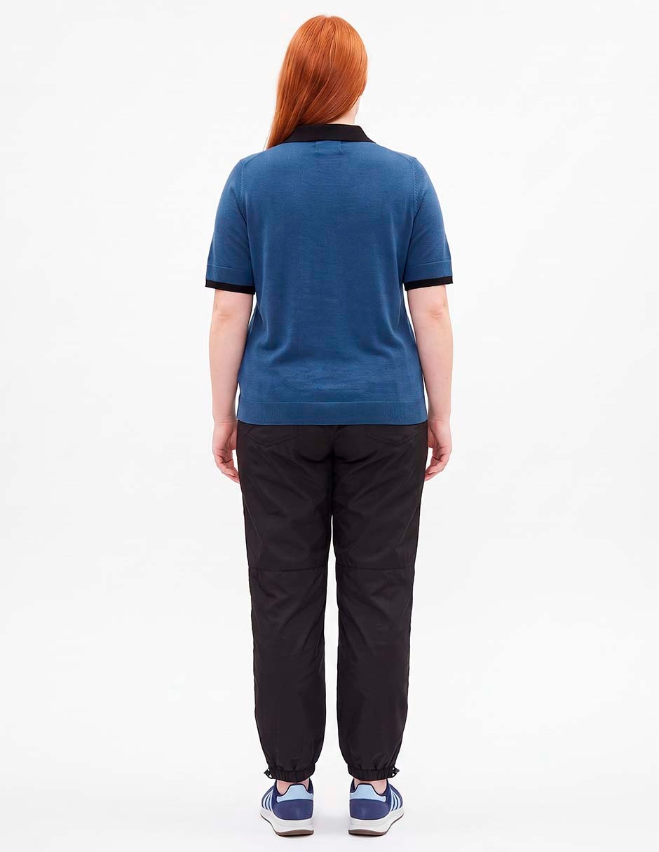 Blusa manga corta para mujer 4