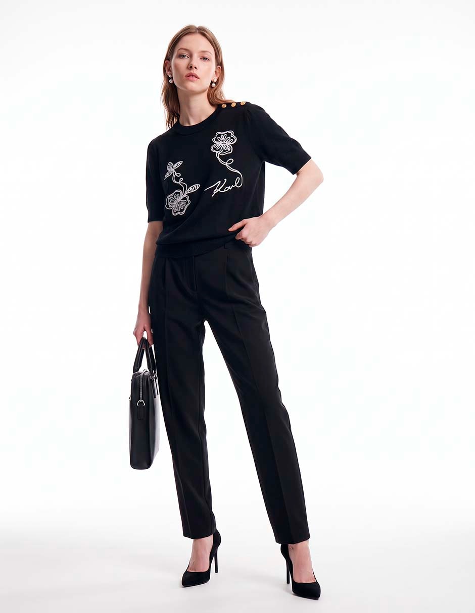 Blusa manga corta para mujer 3