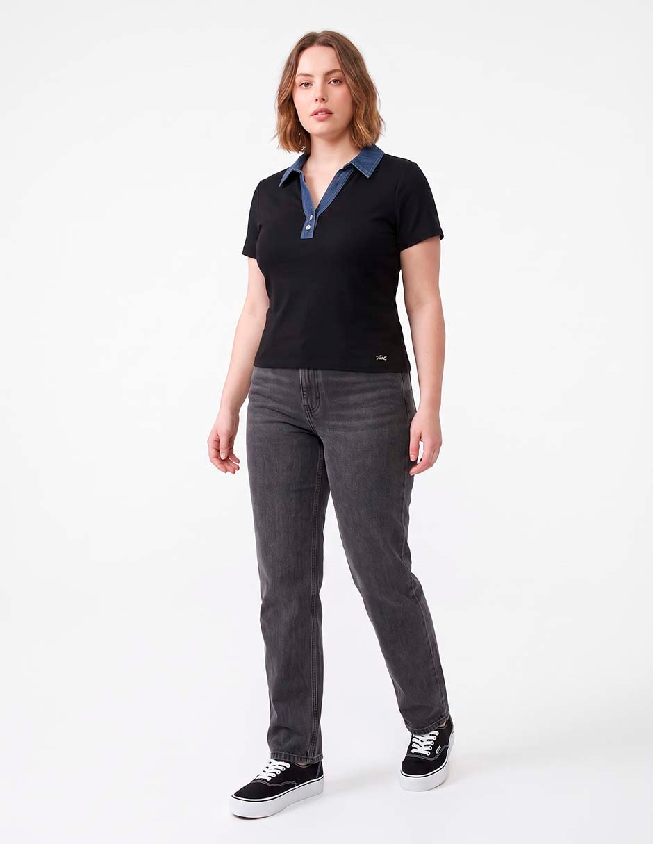 Blusa manga corta para mujer 3