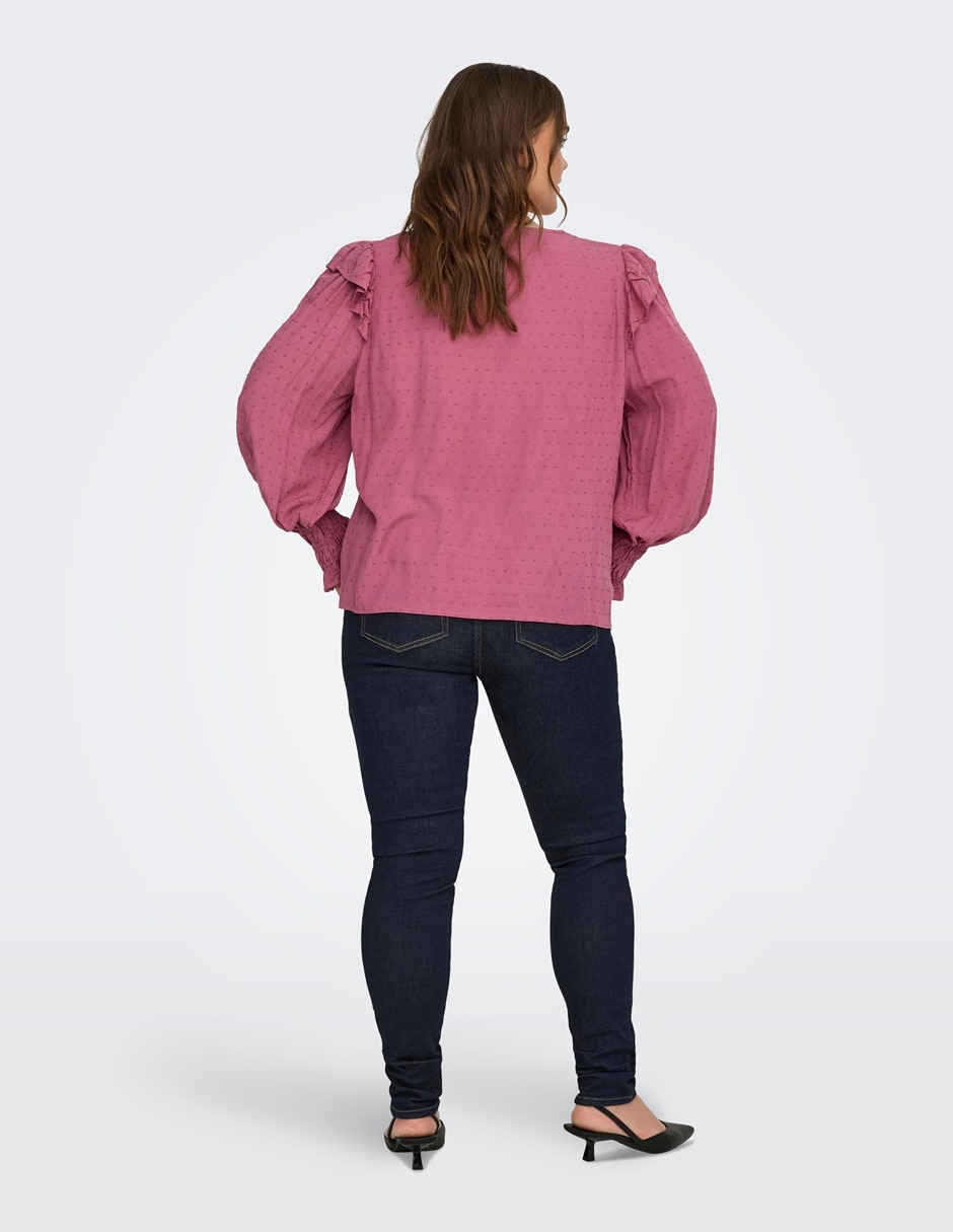 Blusa manga larga para mujer 4
